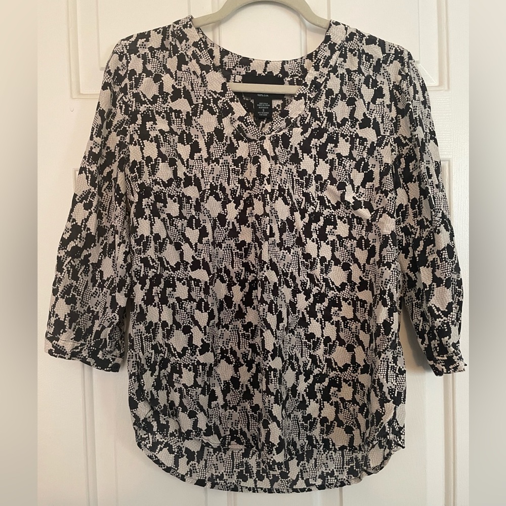 Long sleeve blouse